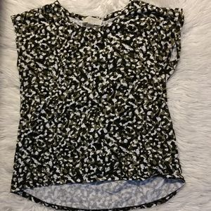 Cap sleeve shirt by Michael Kors